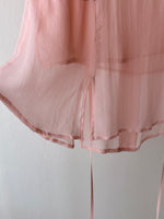 pure baby pink silk