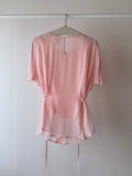 pure baby pink silk