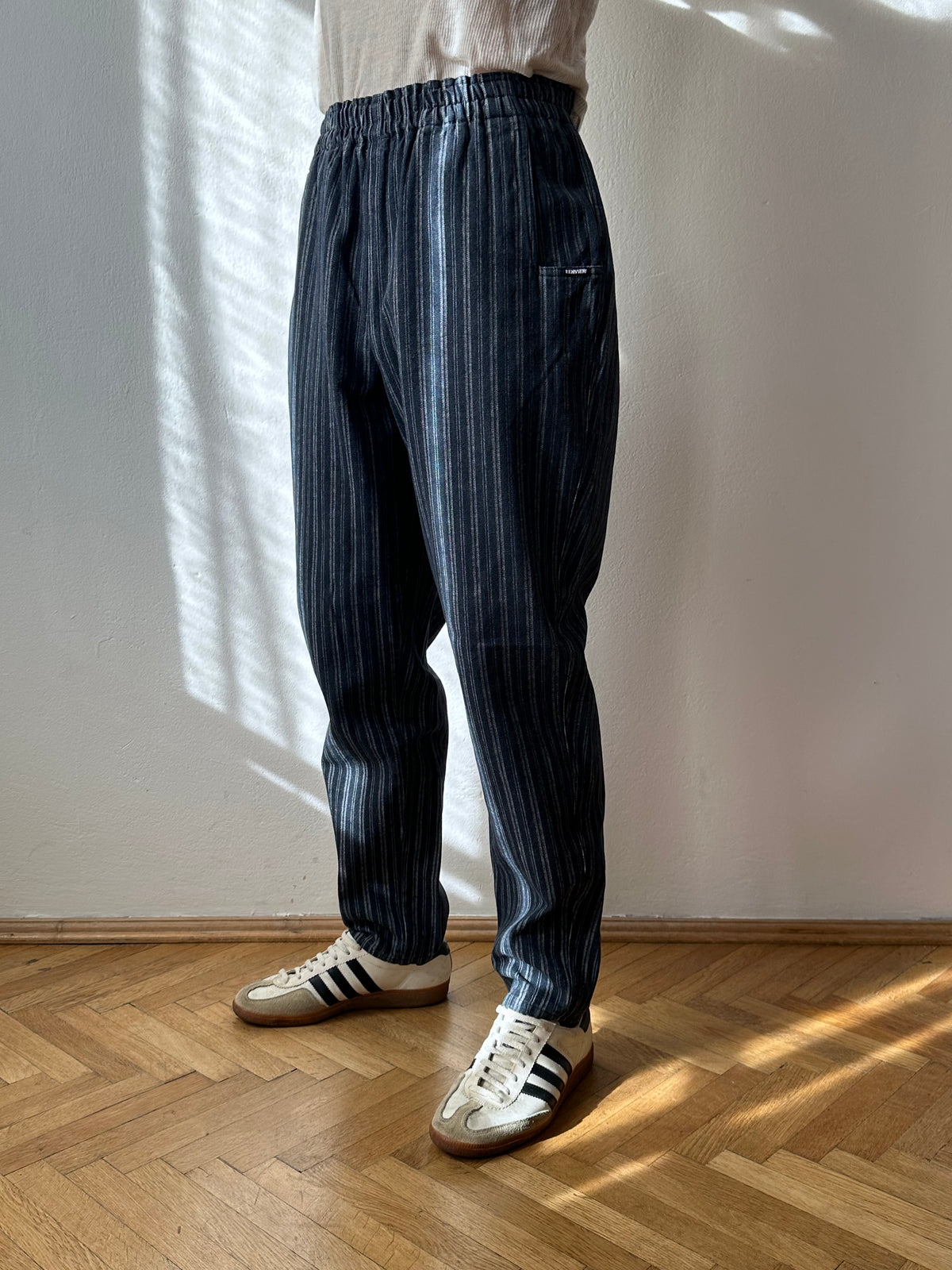 Cotton striped trousers - w24-36