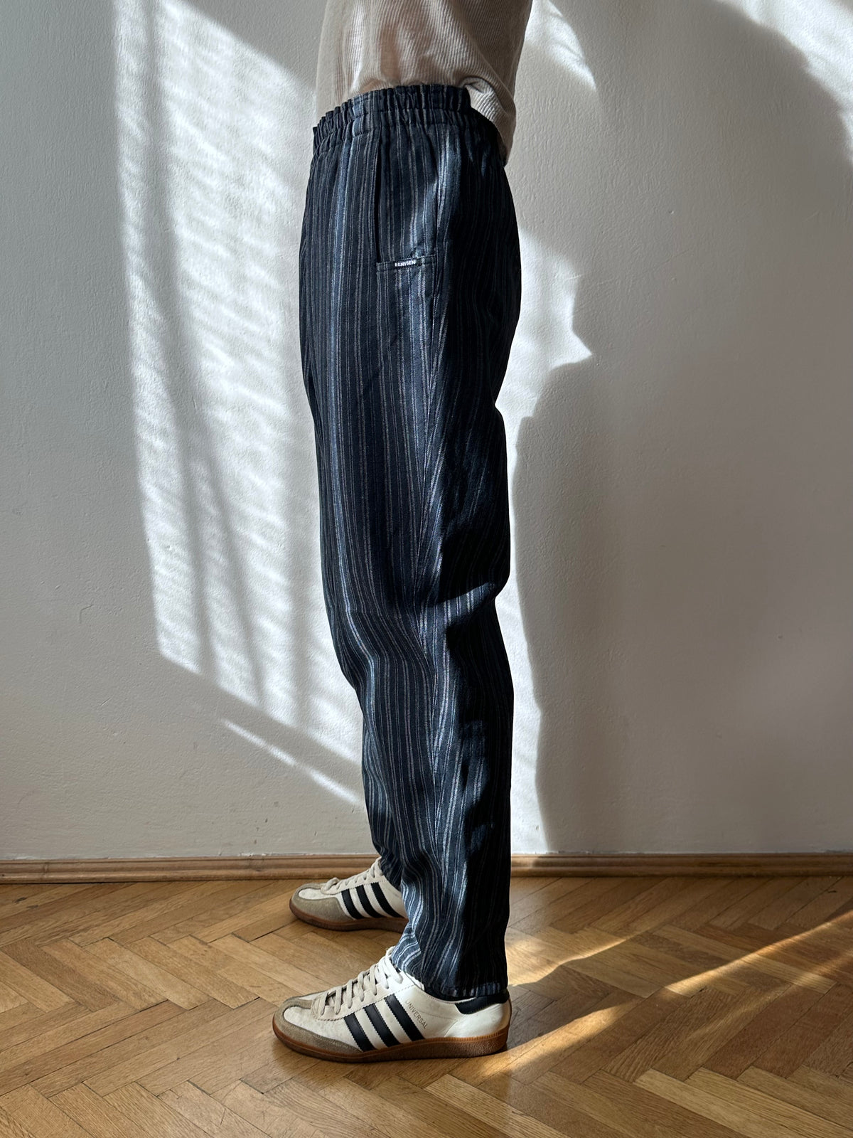 Cotton striped trousers - w24-36