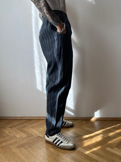 Cotton striped trousers - w24-36