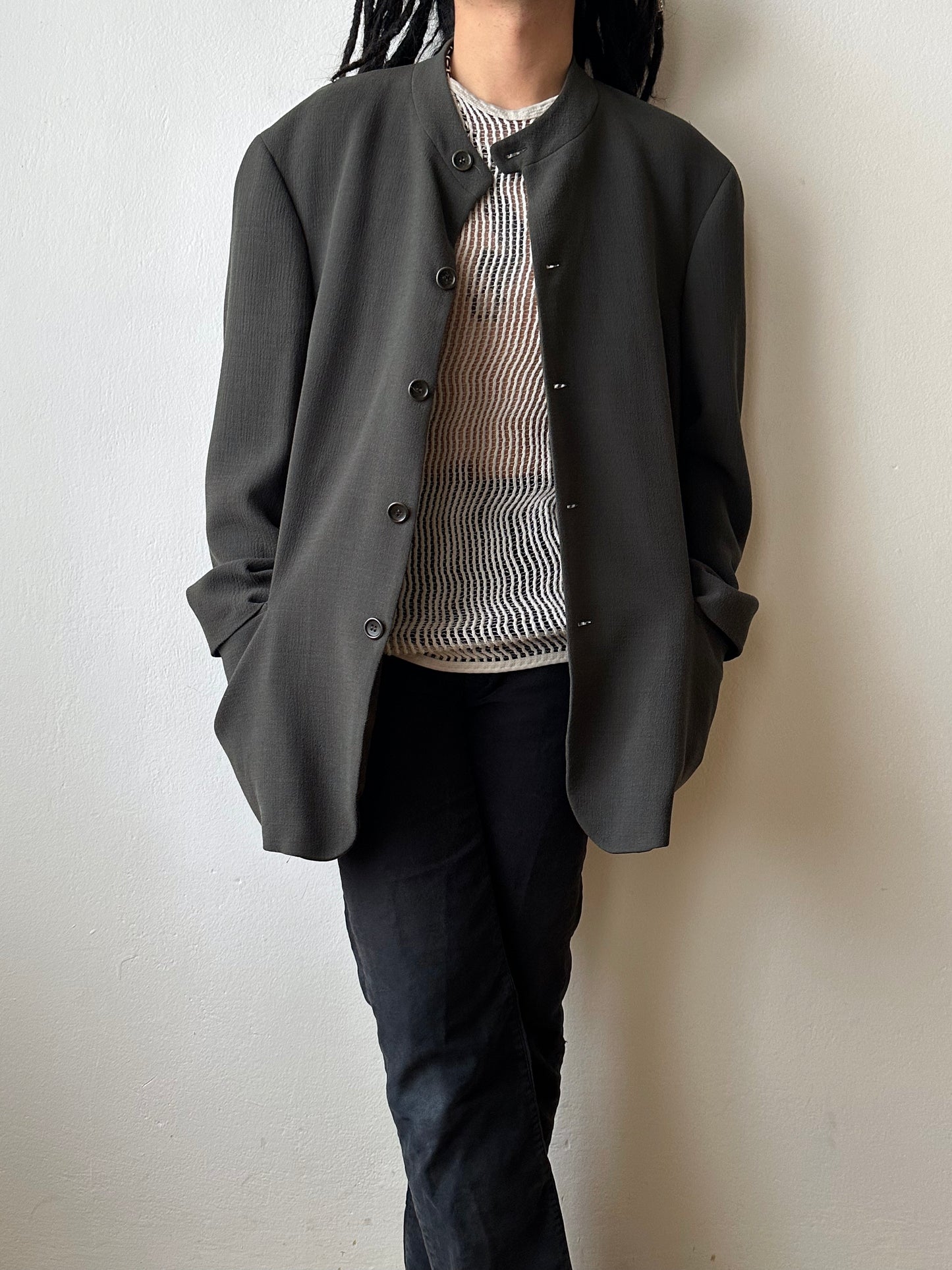 Hugo Boss Collarless jacket