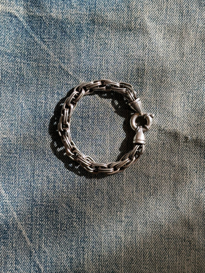 Triskelion weave bracelet Ag925