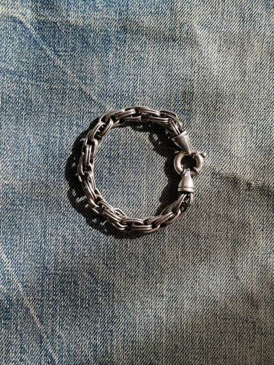 Triskelion weave bracelet Ag925