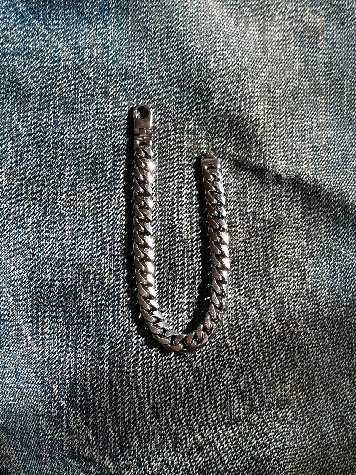 OPS curb chain bracelet Ag925