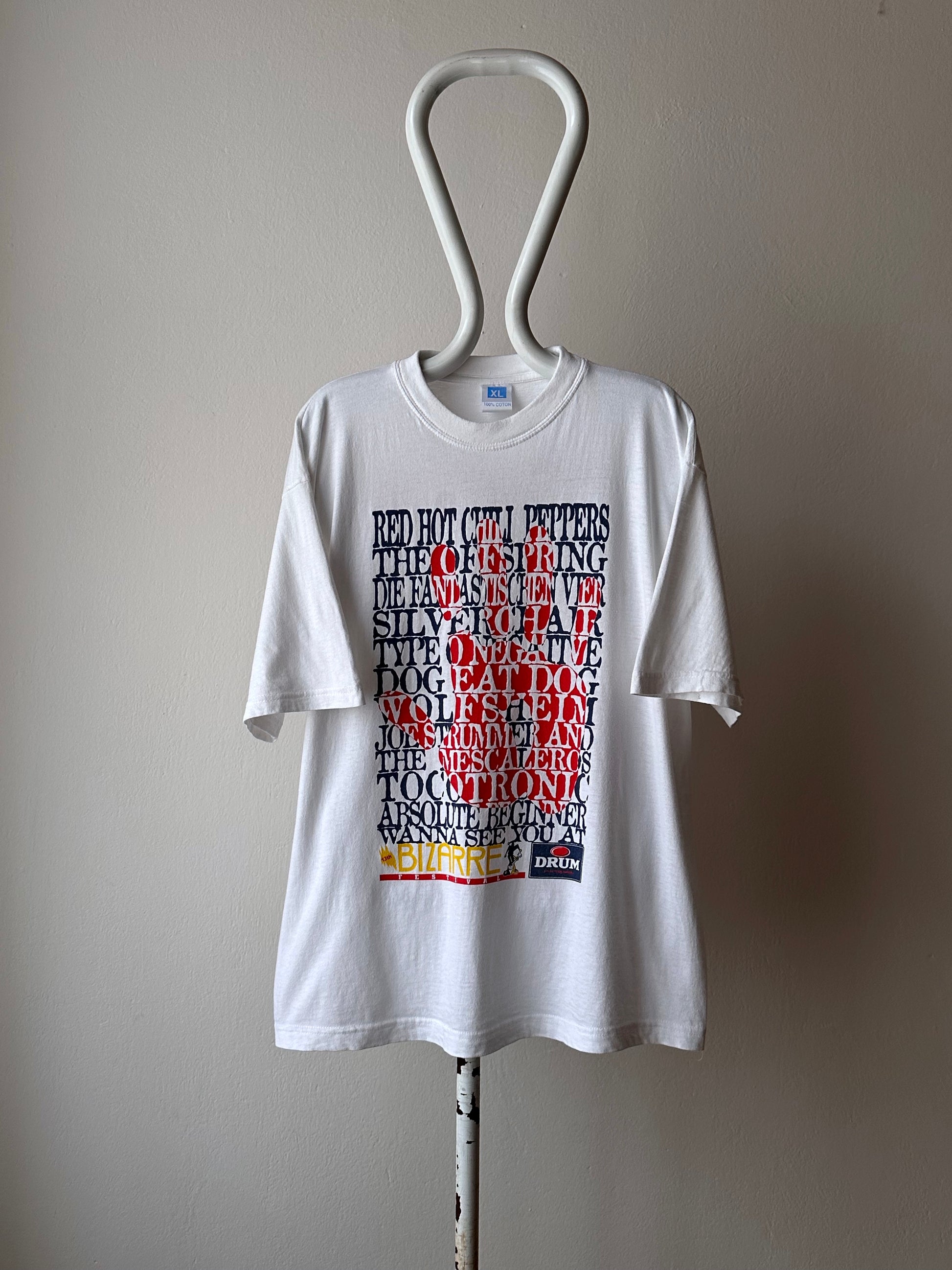 1999 Bizarre festival 90s t shirt tee band t shirt vintage 1990s 90年代 ユーロ古着 ヨーロッパ古着