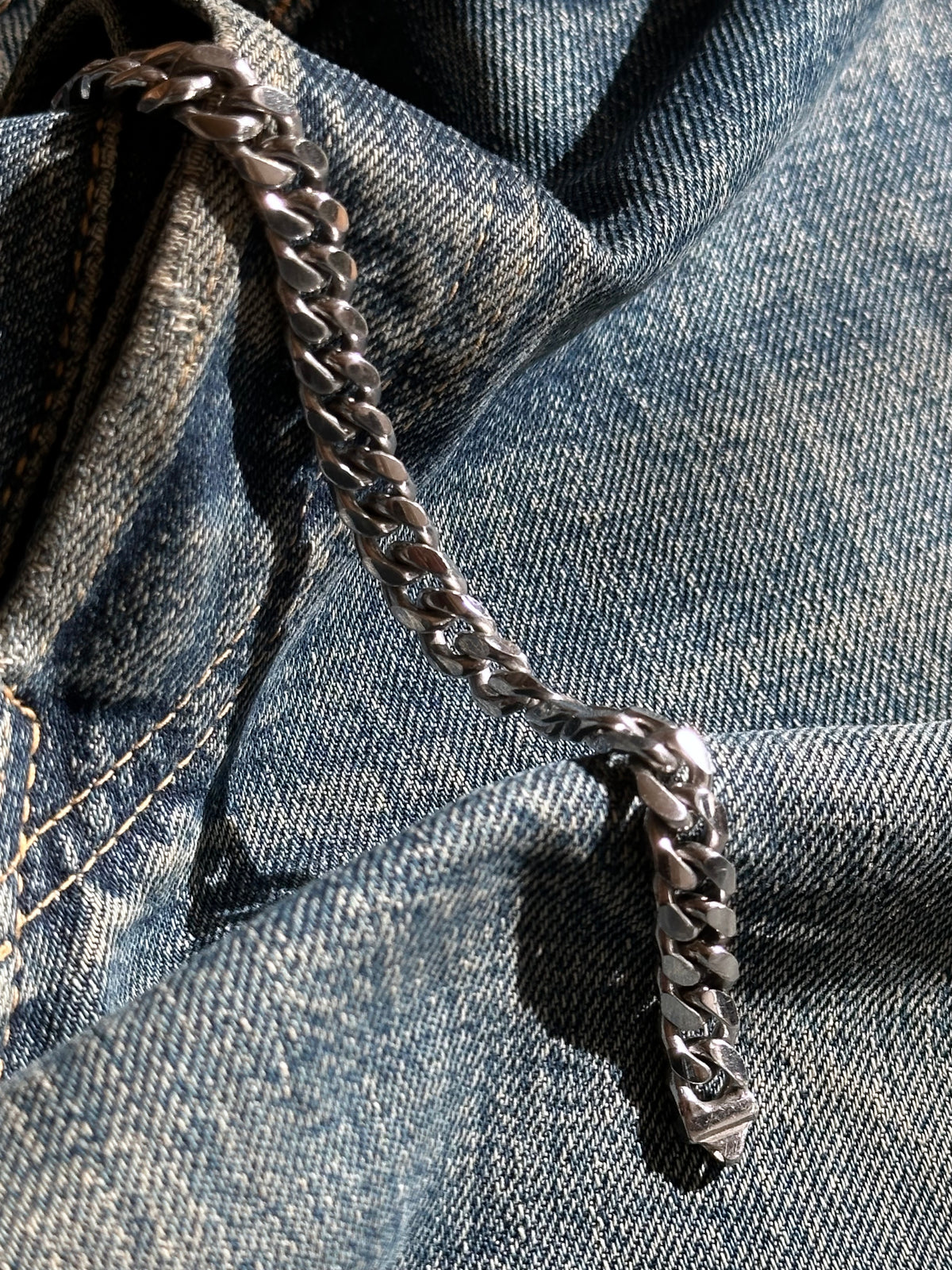 OPS curb chain bracelet Ag925