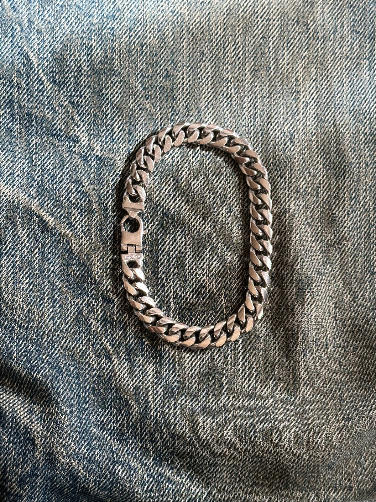 OPS curb chain bracelet Ag925