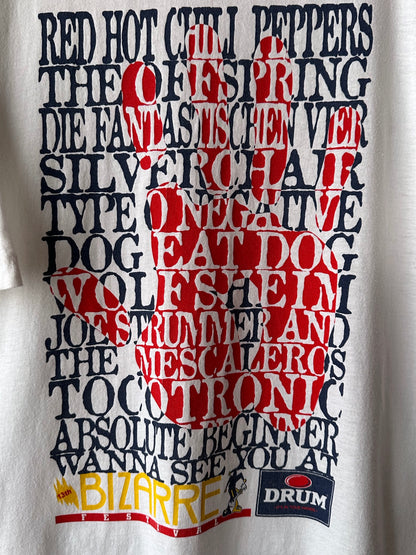 1999 Bizarre festival 90s t shirt tee band t shirt vintage 1990s 90年代 ユーロ古着 ヨーロッパ古着