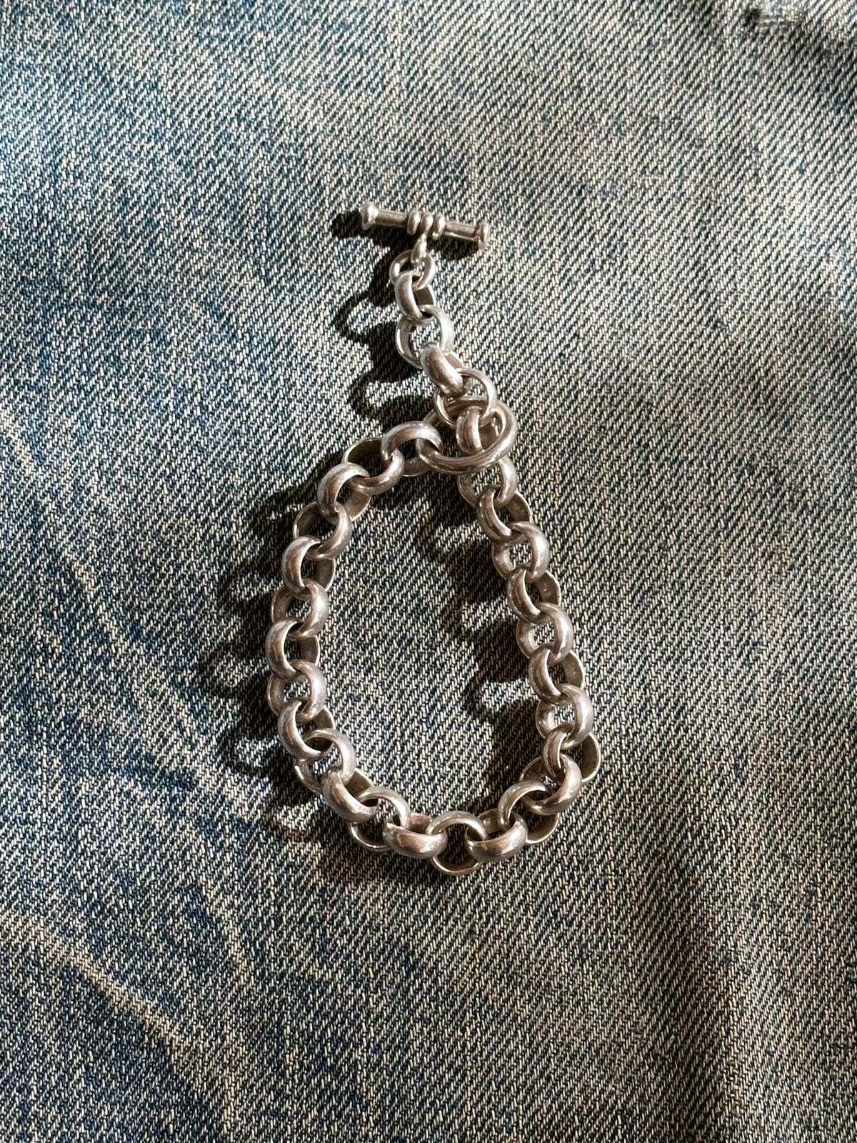 Rolo toggle bracelet Ag925