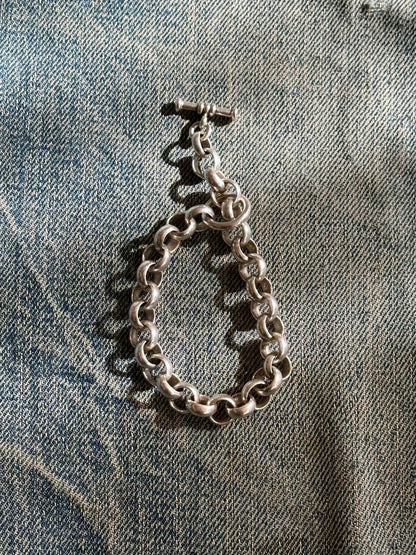Rolo toggle bracelet Ag925