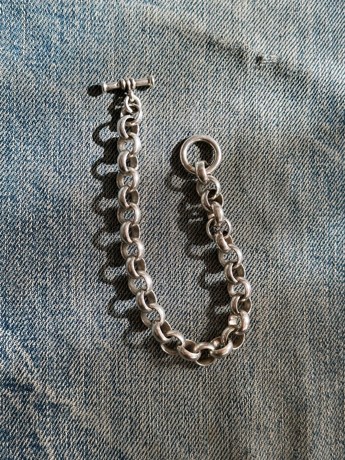 Rolo toggle bracelet Ag925