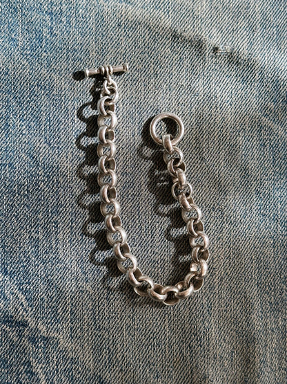 Rolo toggle bracelet Ag925