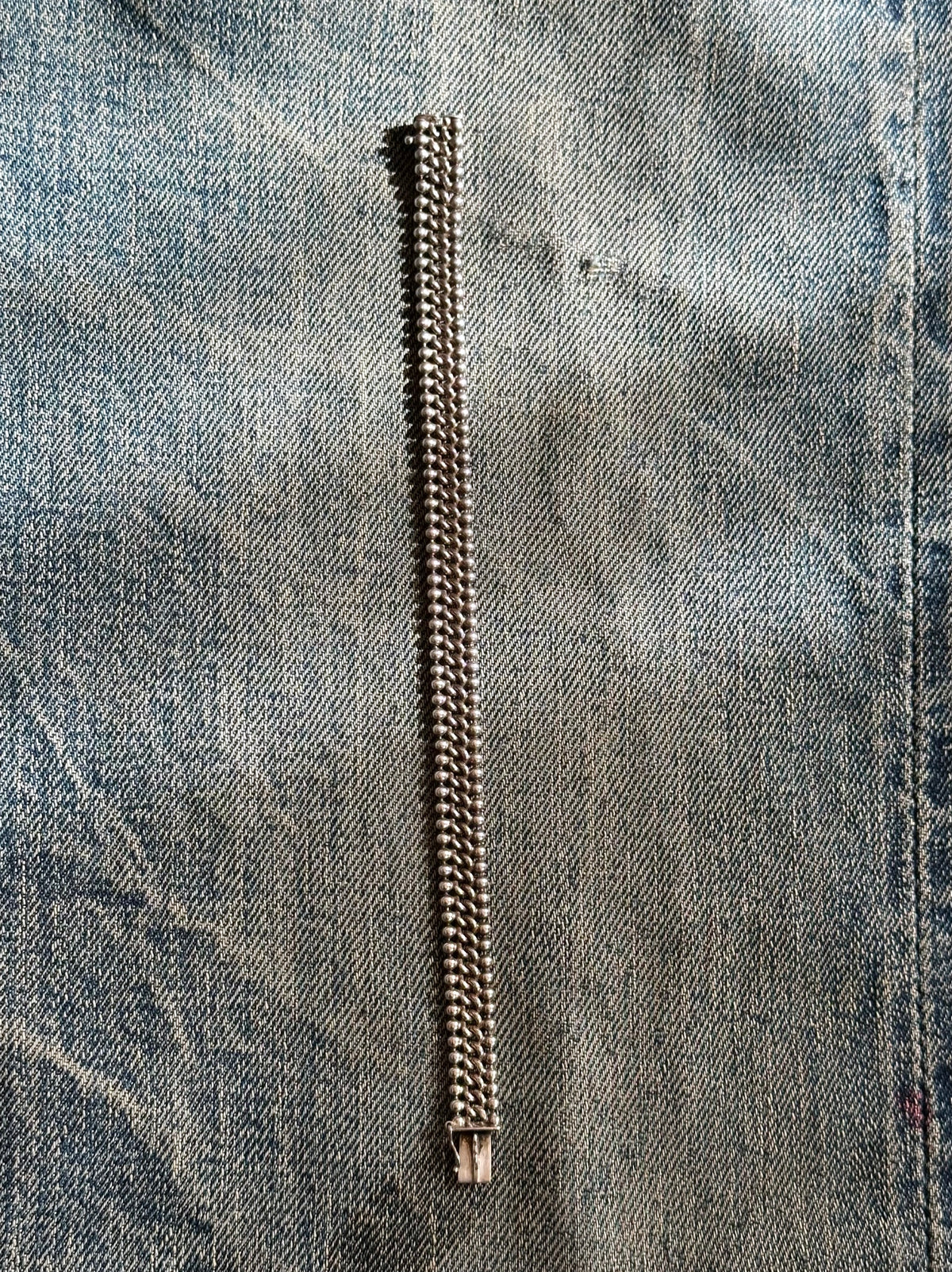 Weaving band bracelet Ag835