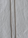 tiny silver chain necklace - wheat