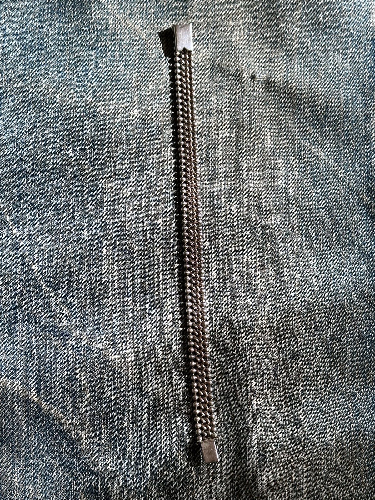 Weaving band bracelet Ag835