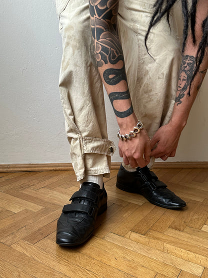 Vintage Czechoslovak military work trousers - w30