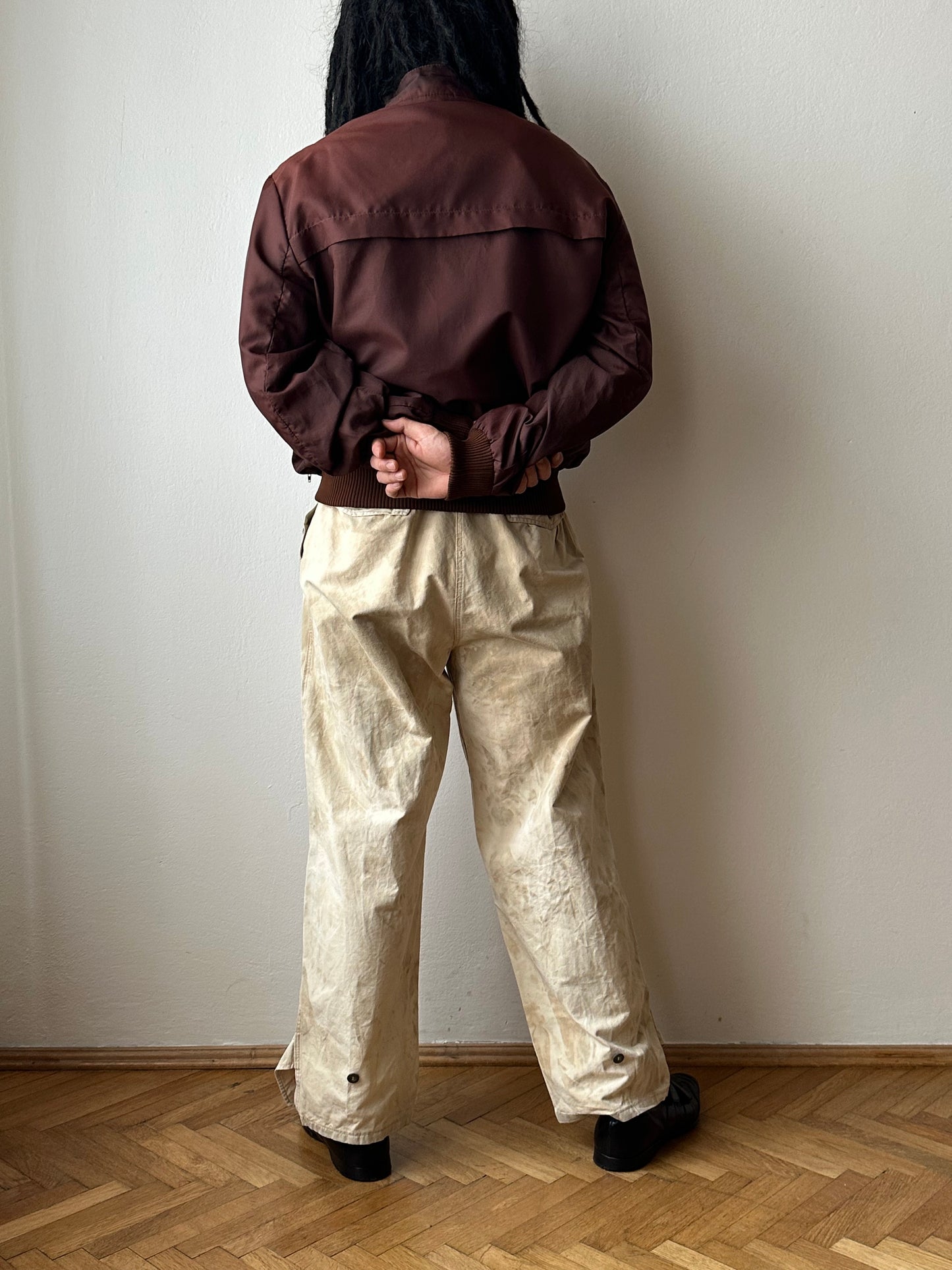 Vintage Czechoslovak military work trousers - w30