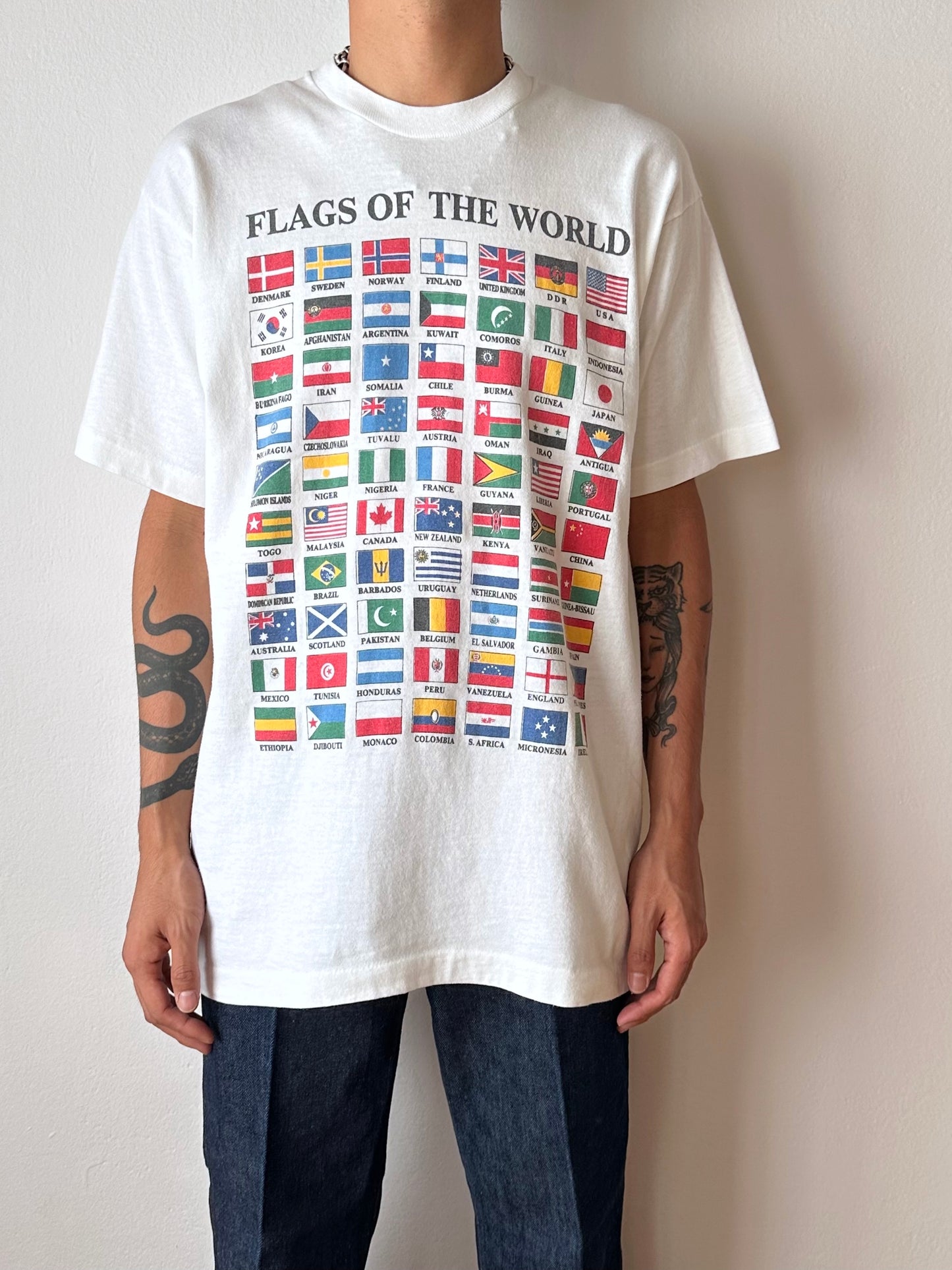 90s world flags - L