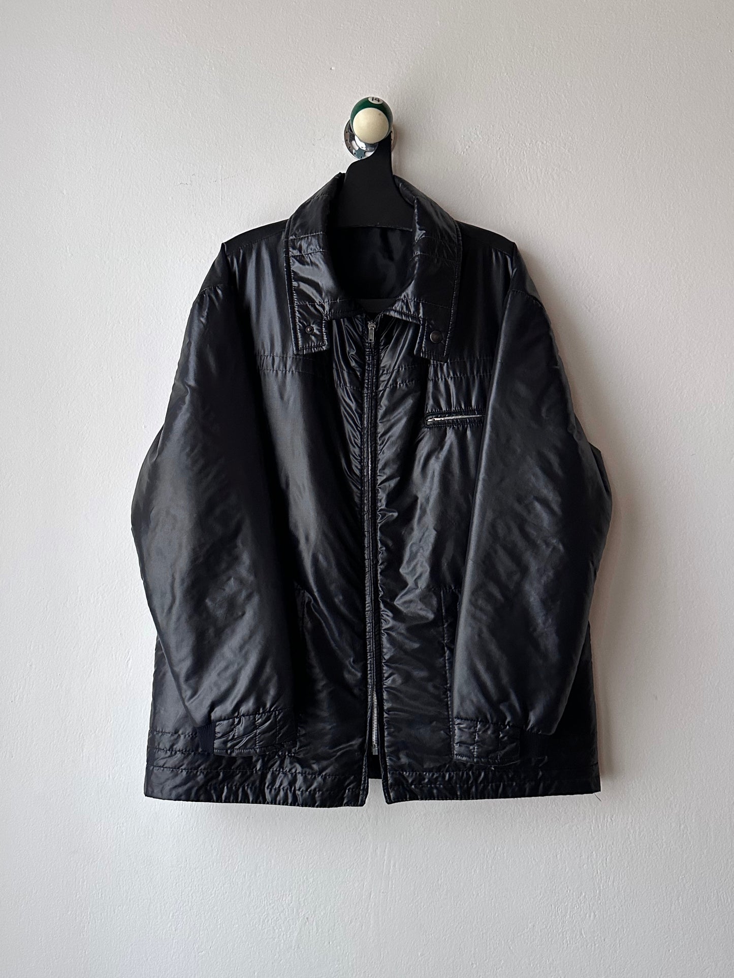 1970s Black padded jacket, Yugoslavia