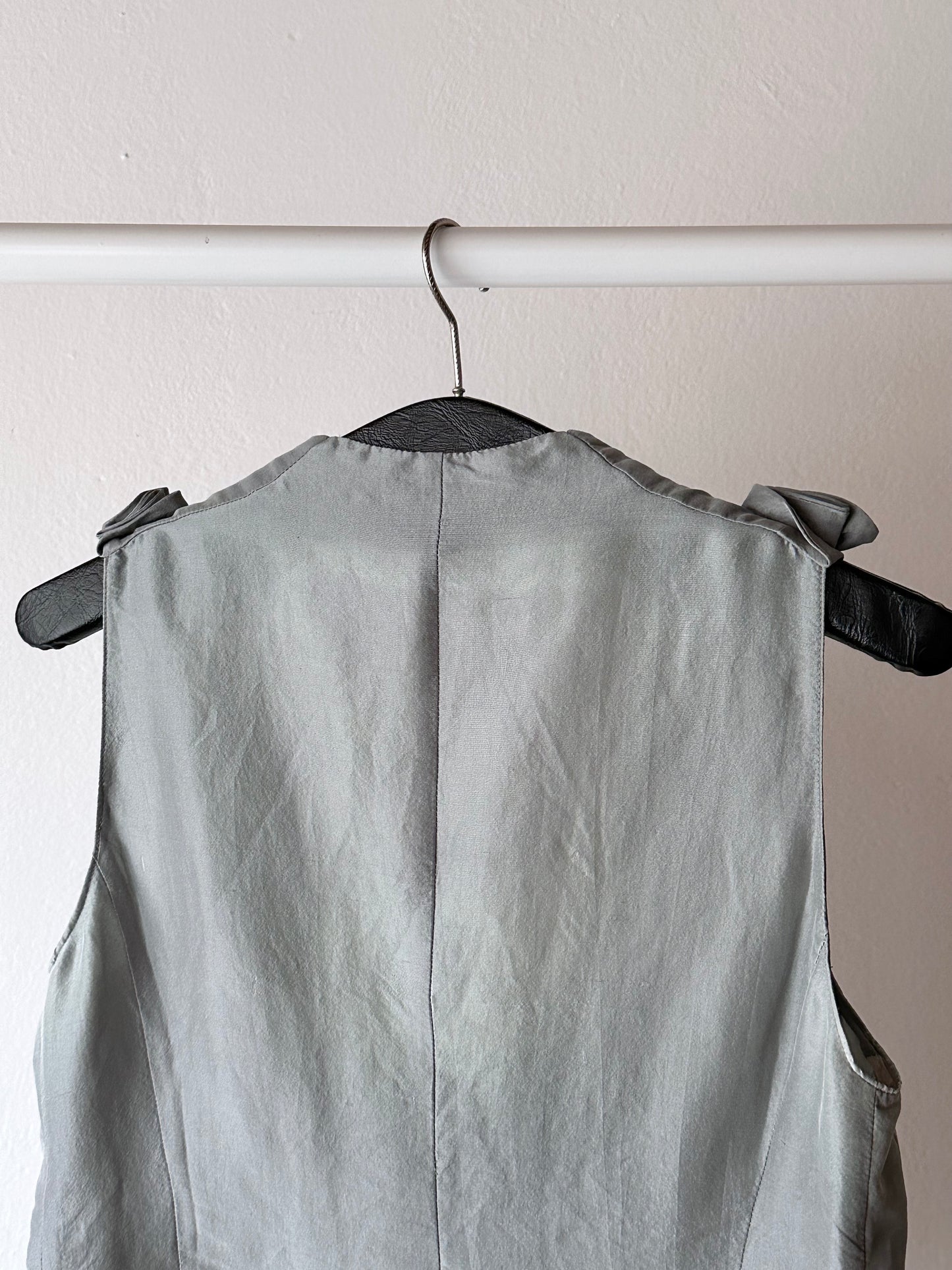Emporio Armani silk in grigio