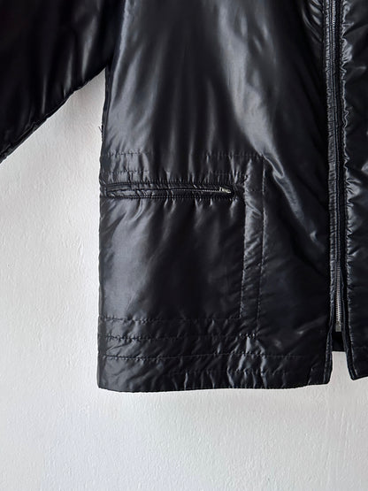 1970s Black padded jacket, Yugoslavia