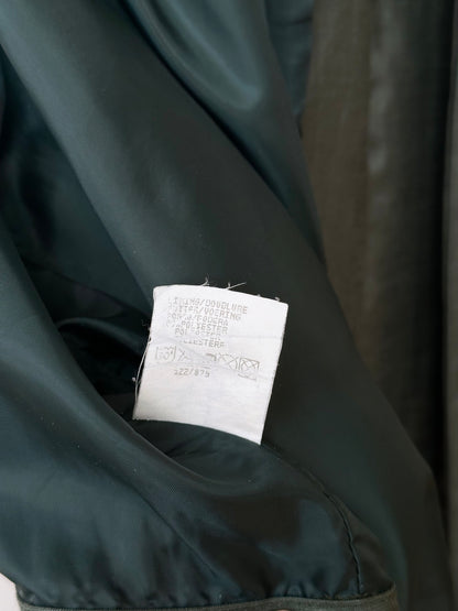 Ramie forest green spring coat