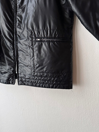 1970s Black padded jacket, Yugoslavia