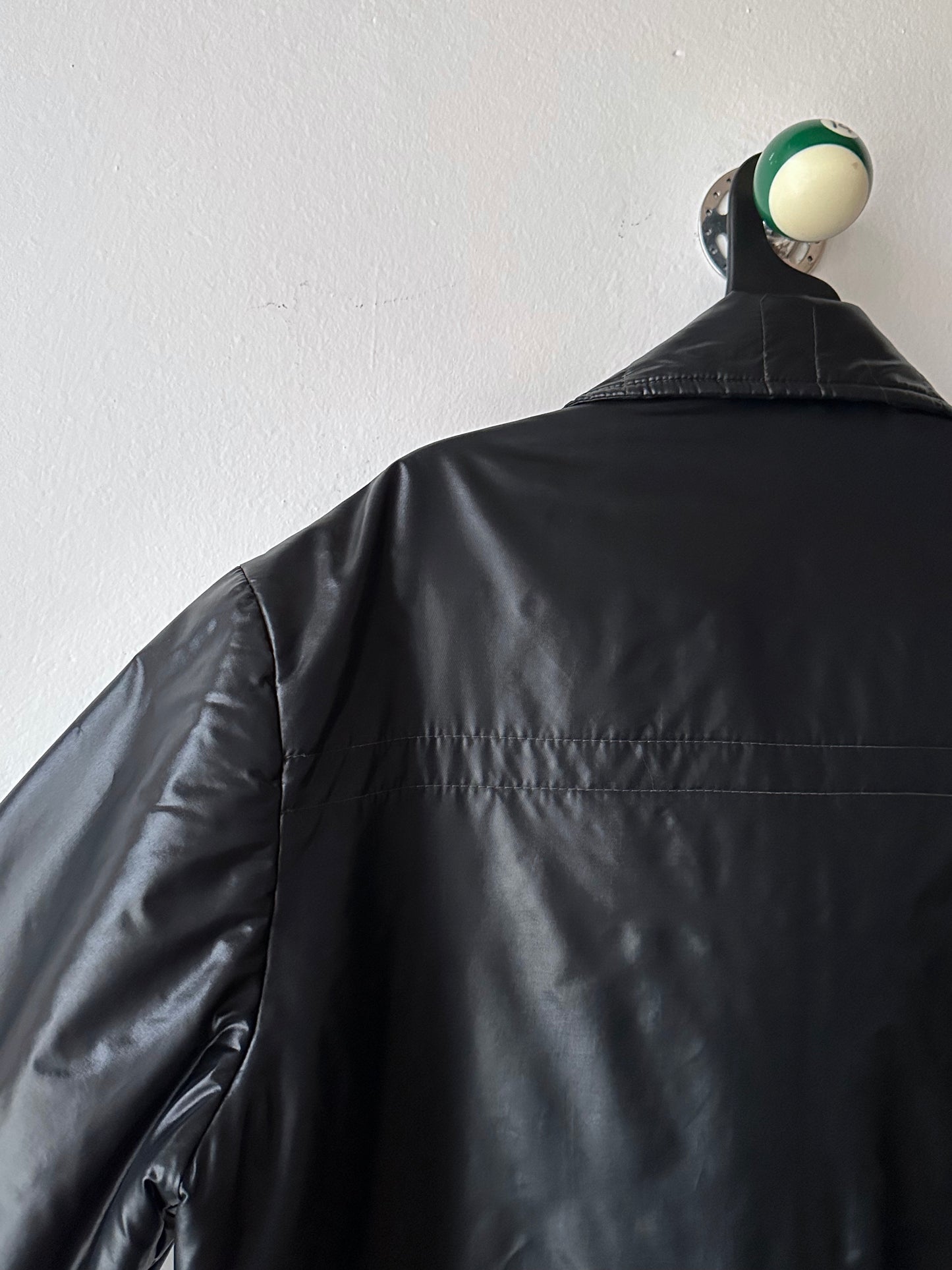 1970s Black padded jacket, Yugoslavia
