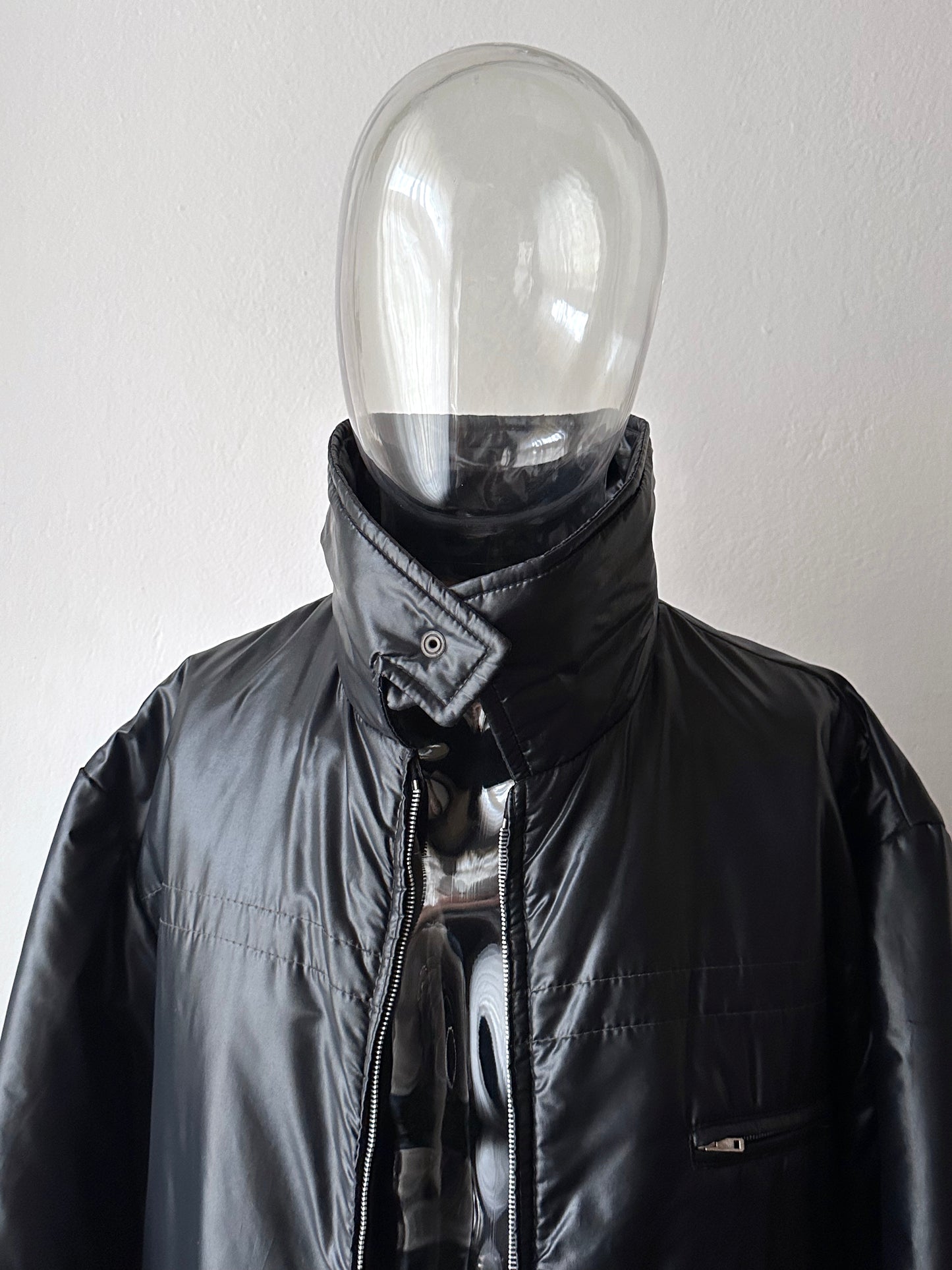 1970s Black padded jacket, Yugoslavia