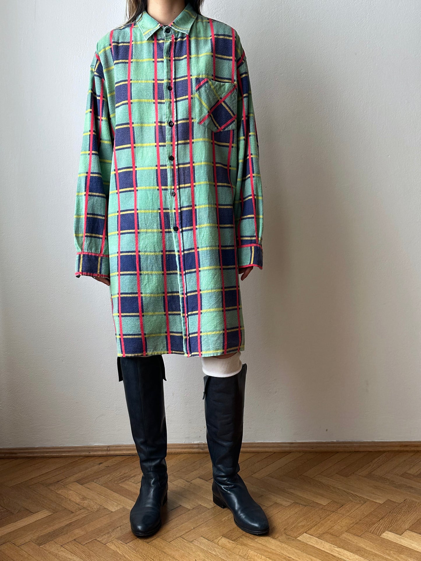 Pair of 90s Cotton shirts - XL