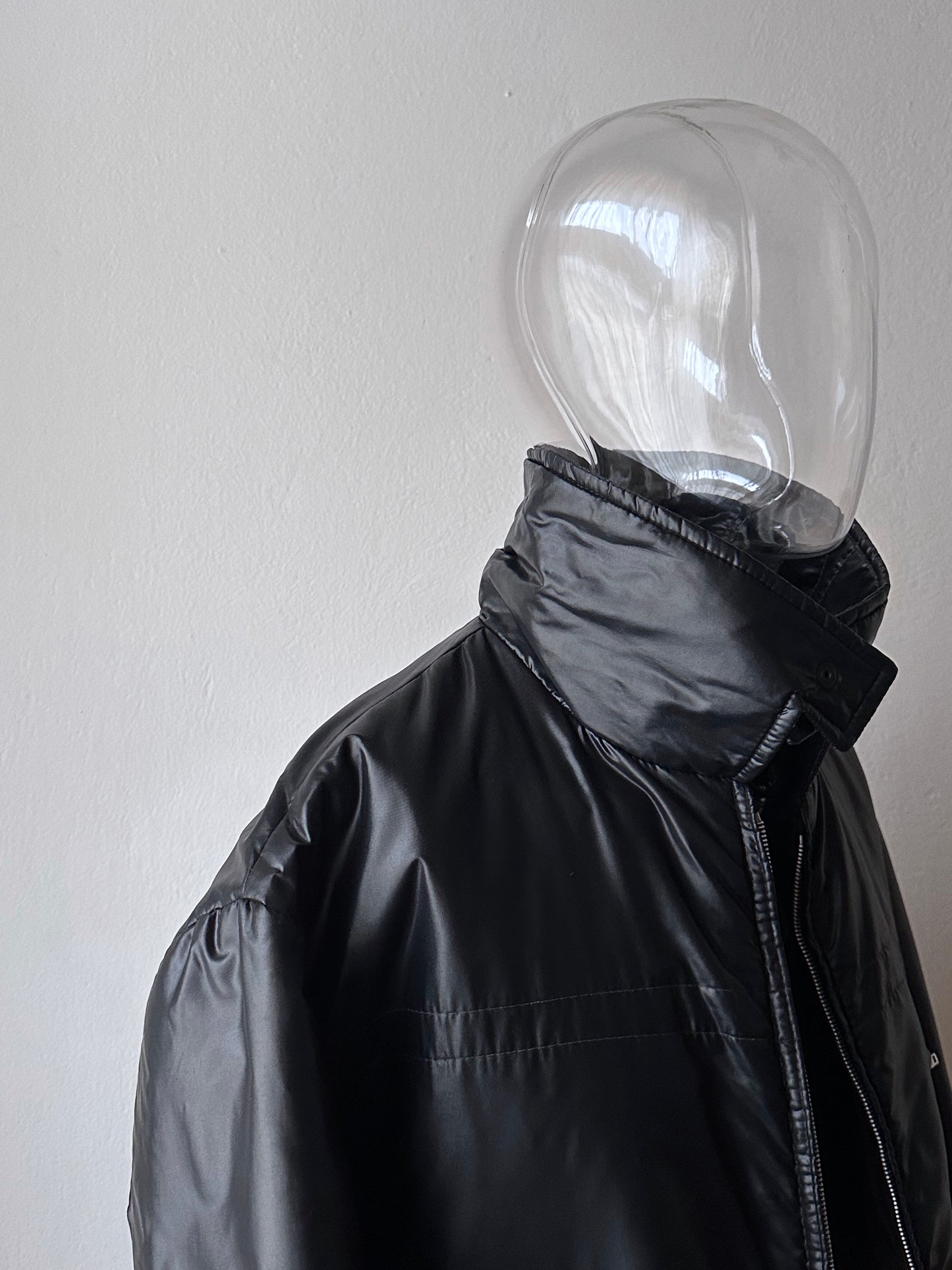 1970s Black padded jacket, Yugoslavia