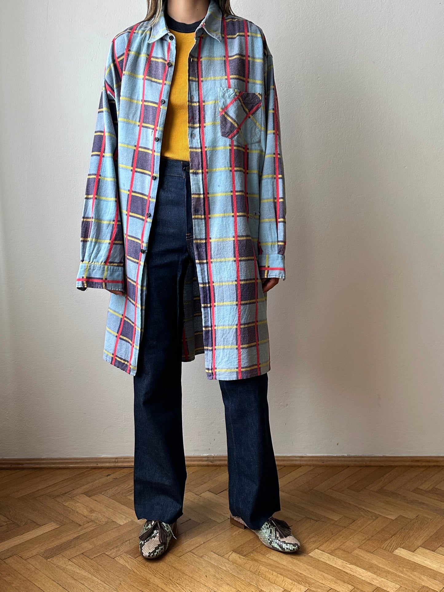 Pair of 90s Cotton shirts - XL