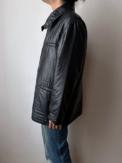 1970s Black padded jacket, Yugoslavia