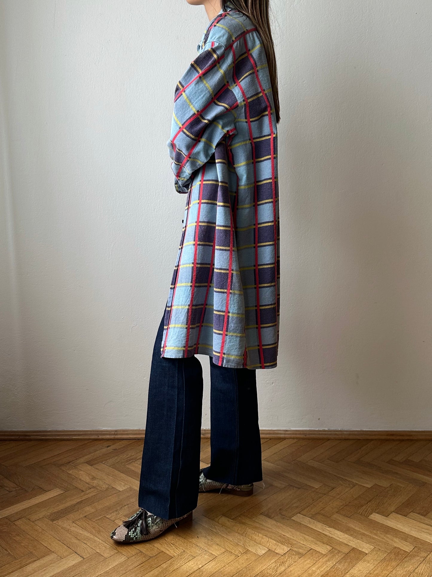 Pair of 90s Cotton shirts - XL