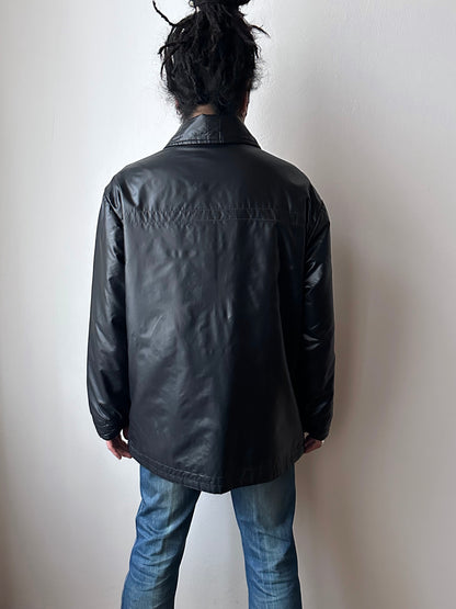 1970s Black padded jacket, Yugoslavia