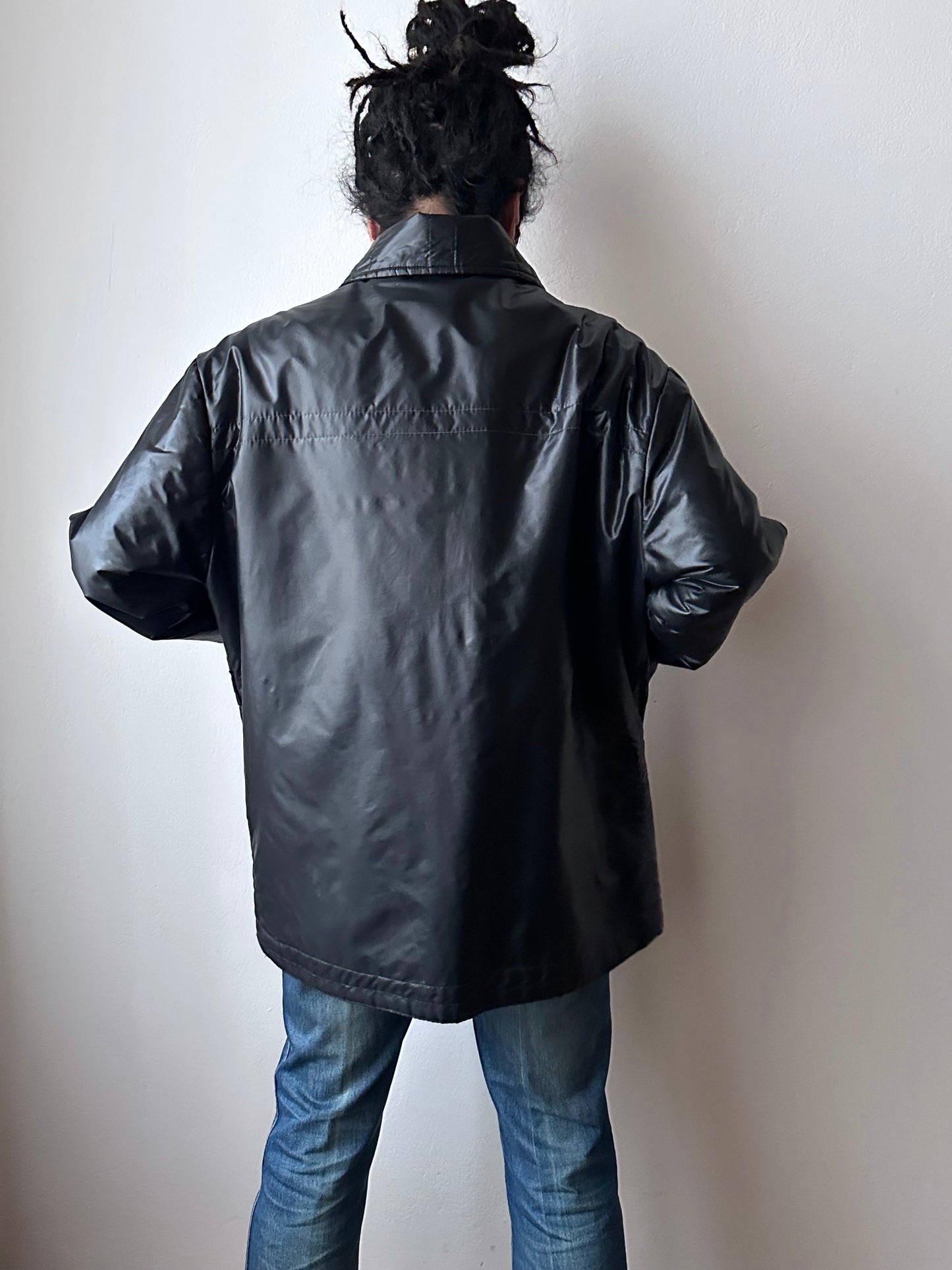 1970s Black padded jacket, Yugoslavia