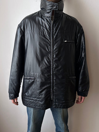 1970s Black padded jacket, Yugoslavia