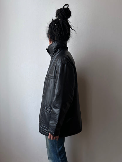 1970s Black padded jacket, Yugoslavia