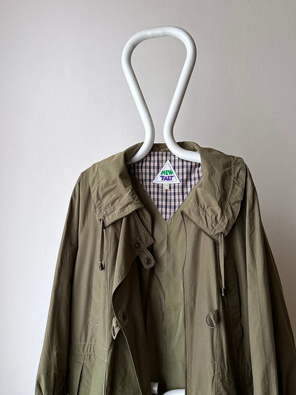 90s cotton/nylon coat