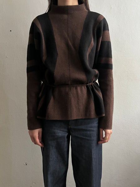 Italy waist code sweater