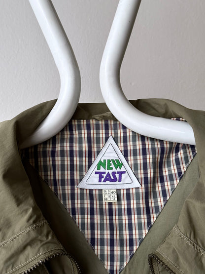 90s cotton/nylon coat
