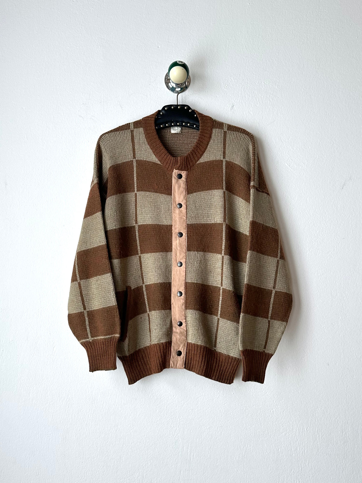 1980s Italian Alpaca blend knit jacket