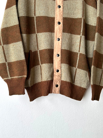 1980s Italian Alpaca blend knit jacket