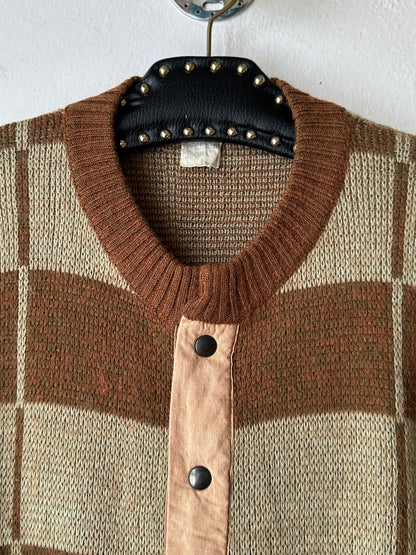 1980s Italian Alpaca blend knit jacket