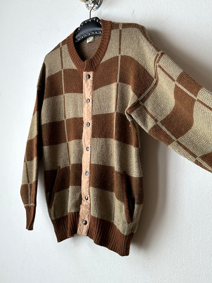 1980s Italian Alpaca blend knit jacket