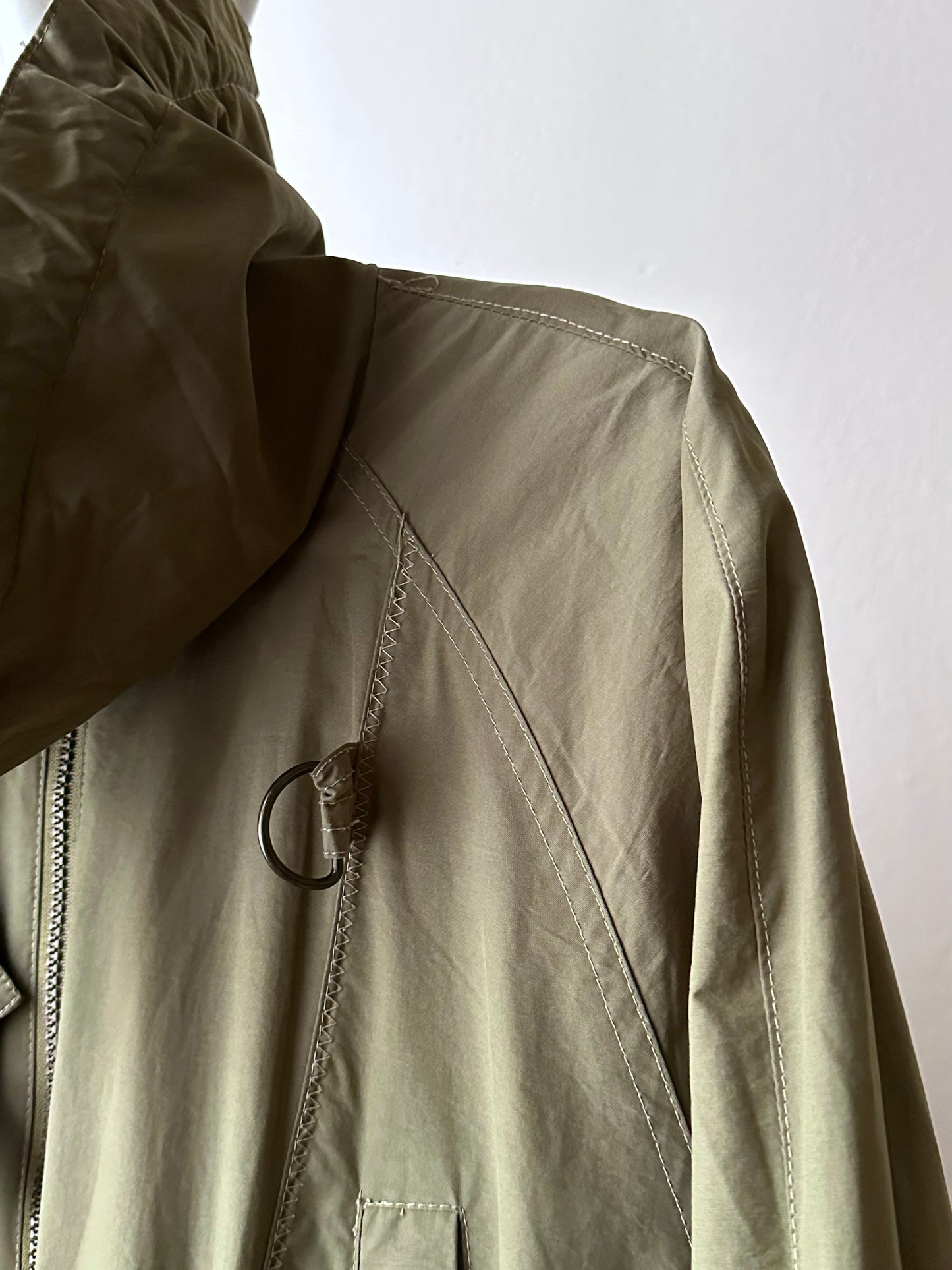 90s cotton/nylon coat