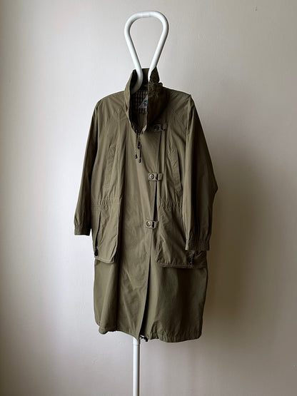 90s cotton/nylon coat