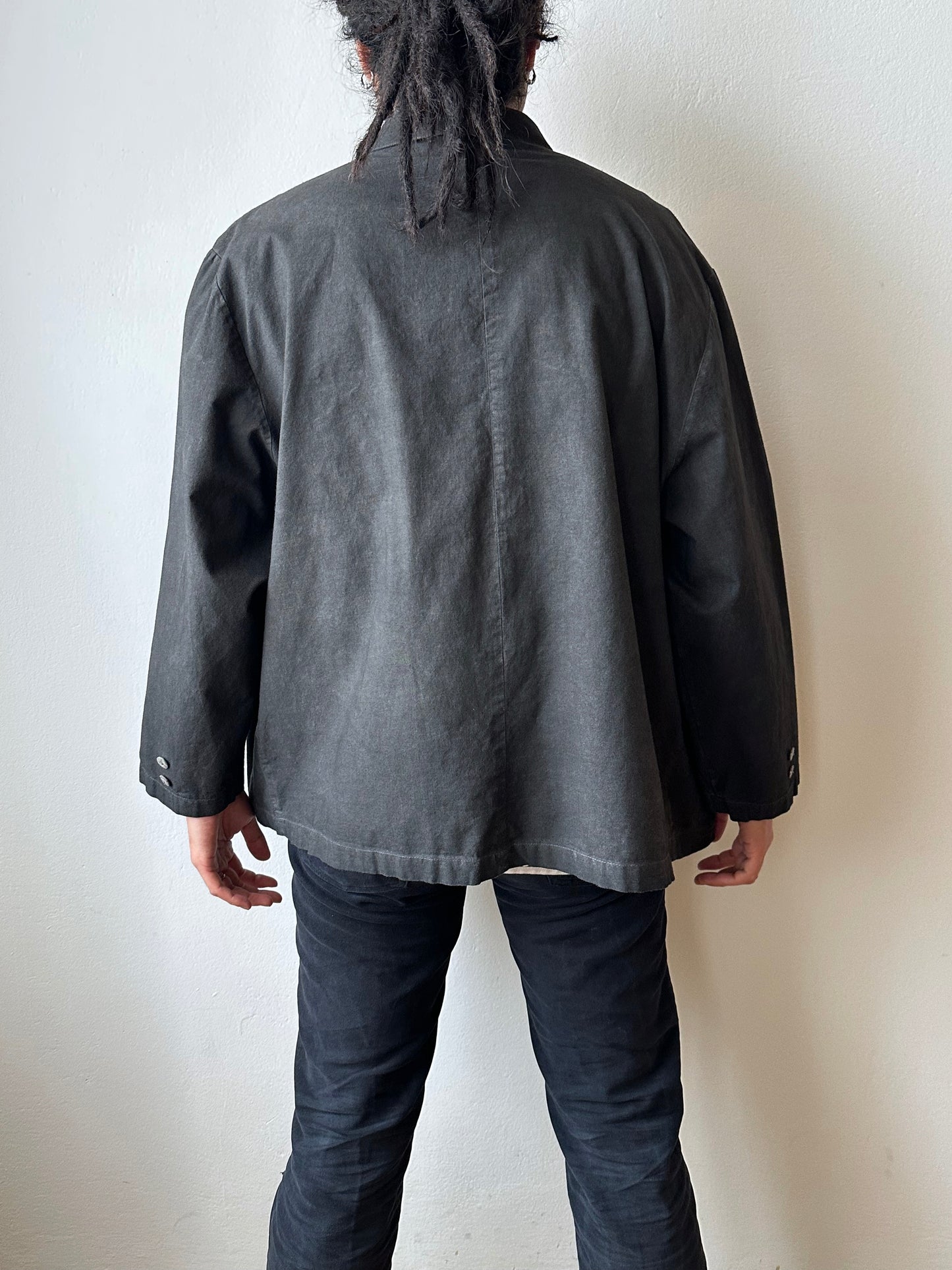 1990s Black cotton jacket