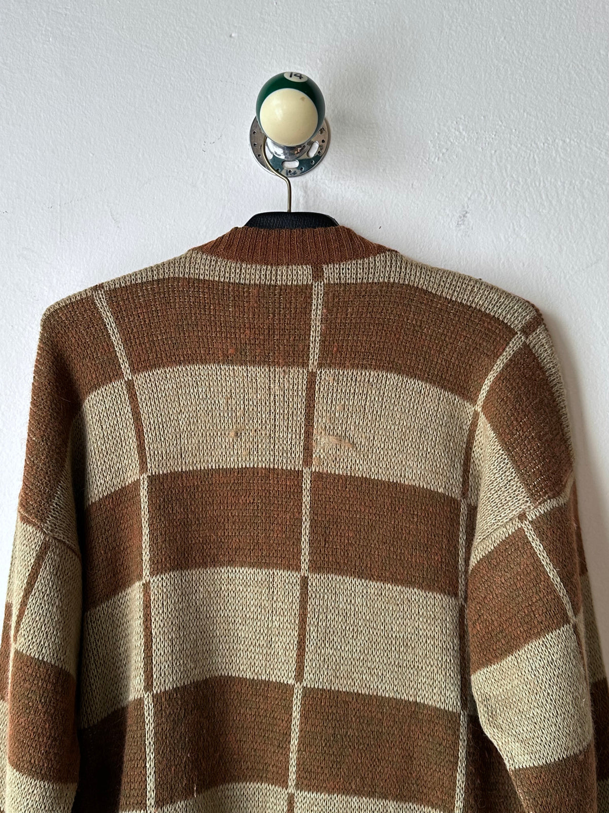 1980s Italian Alpaca blend knit jacket